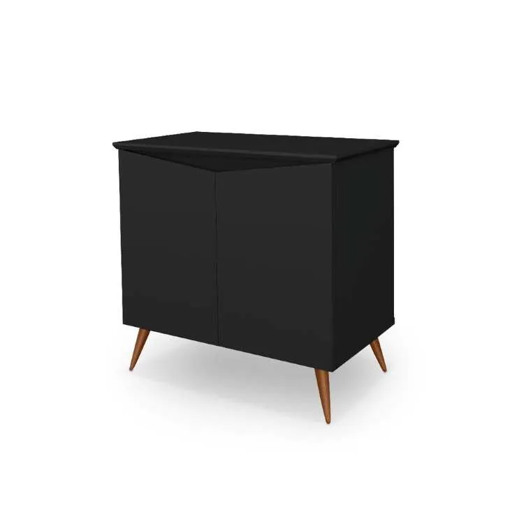 Buffet Aparador Encanto 2Pts Off White Freijo Maria M — Preto