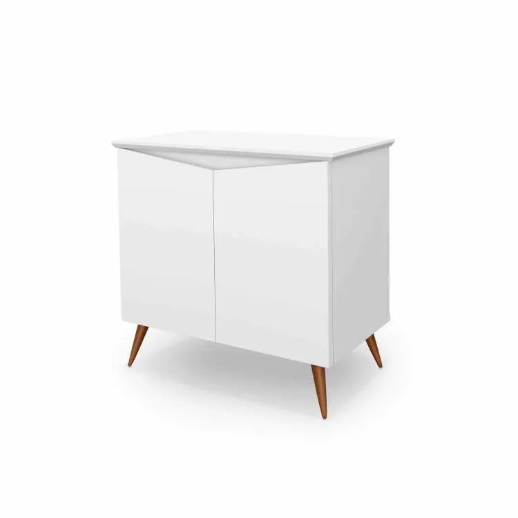 Buffet Aparador Encanto 2Pts Off White Freijo Maria M — Branco